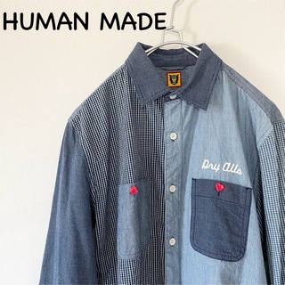 ヒューマンメイド(HUMAN MADE)のHUMAN MADE shirt クレイジーシャツ チェック ヒューマンメイド(シャツ)
