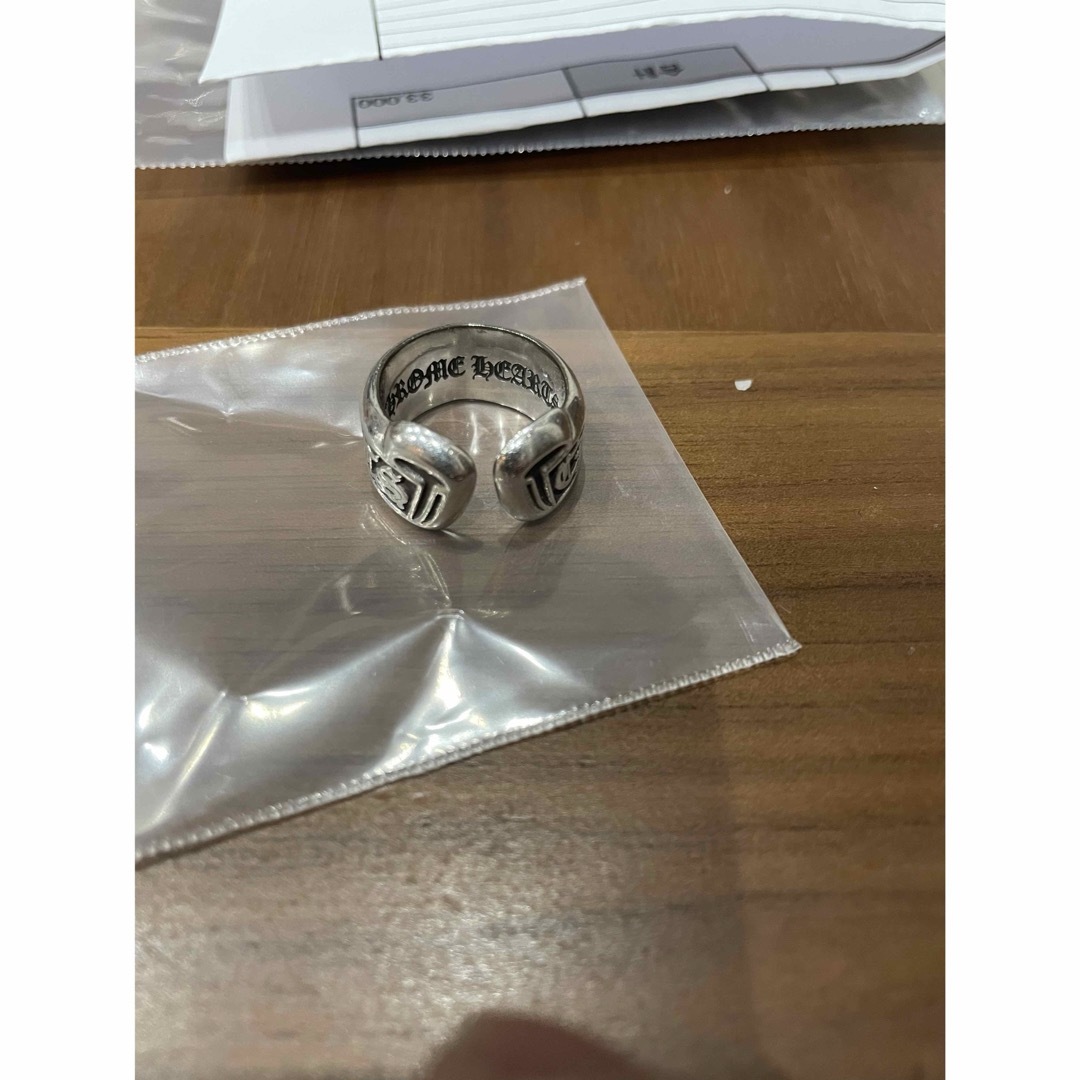 Chrome Hearts(クロムハーツ)のクロムハーツ スクロールラベルリング 13号 メンズのアクセサリー(リング(指輪))の商品写真