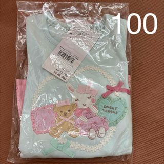 クーラクール(coeur a coeur)の新品★クーラクール★カットソー★長袖Tシャツ★100(Tシャツ/カットソー)