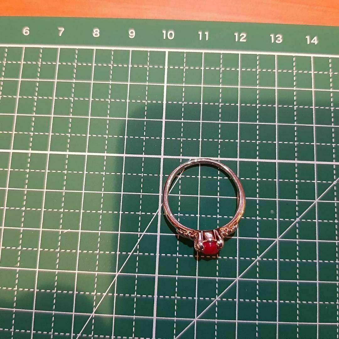 ⭐️フォロー割⭐️リング ピンクレッド 亜鉛合金 大人気 #C14-1 レディースのアクセサリー(リング(指輪))の商品写真