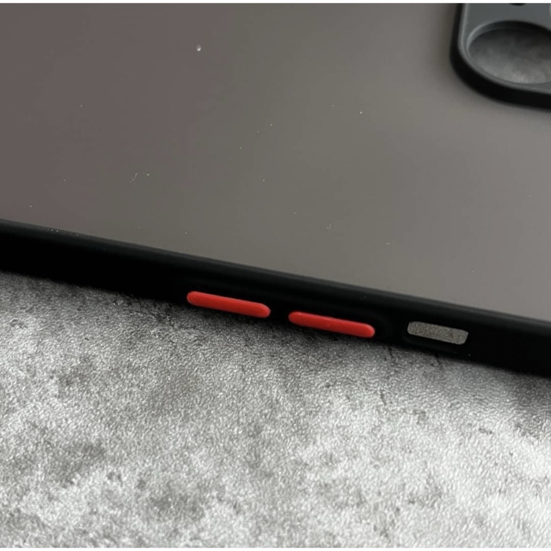 iphone15Pro　ケース　ブラック　カバー　マット　ワイヤレス充電対応　 スマホ/家電/カメラのスマホアクセサリー(iPhoneケース)の商品写真