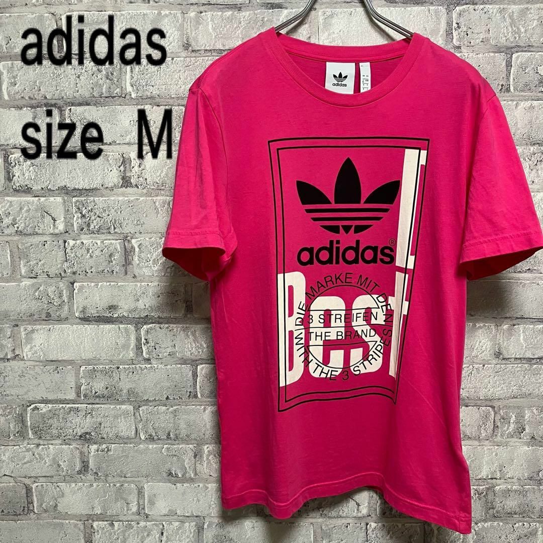 adidas(アディダス)の人気【adidas】アディダス Tシャツ Mサイズ お洒落 メンズのトップス(Tシャツ/カットソー(半袖/袖なし))の商品写真