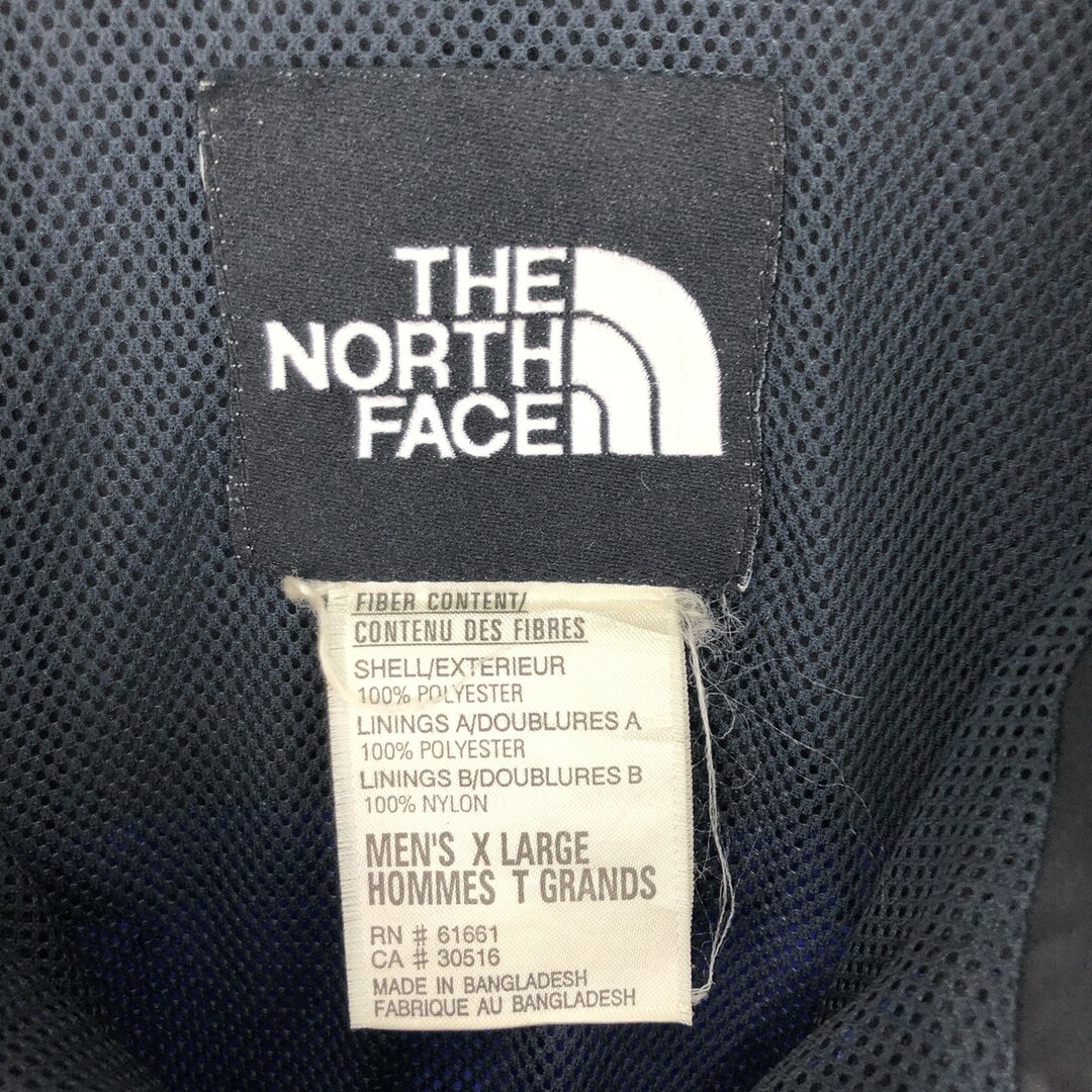 THE NORTH FACE(ザノースフェイス)の古着 90年代 ザノースフェイス THE NORTH FACE マウンテンジャケット シェルジャケット メンズXL ヴィンテージ /eaa428221 メンズのジャケット/アウター(マウンテンパーカー)の商品写真