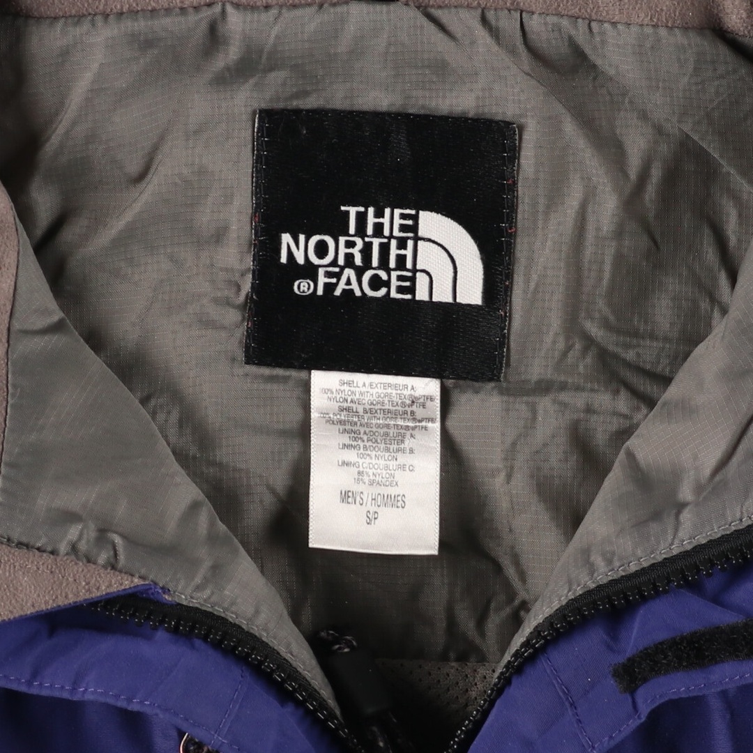 THE NORTH FACE(ザノースフェイス)の古着 00年代 ザノースフェイス THE NORTH FACE GORE-TEX ゴアテックス マウンテンジャケット シェルジャケット メンズS /eaa428205 メンズのジャケット/アウター(マウンテンパーカー)の商品写真