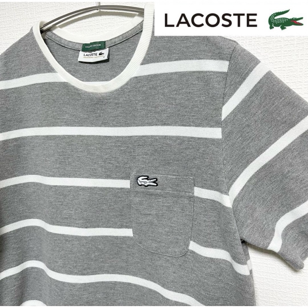 LACOSTE(ラコステ)の【超美品】限定白ワニ！ラコステ別注エディフィス購入 exclusive Tシャツ メンズのトップス(Tシャツ/カットソー(半袖/袖なし))の商品写真