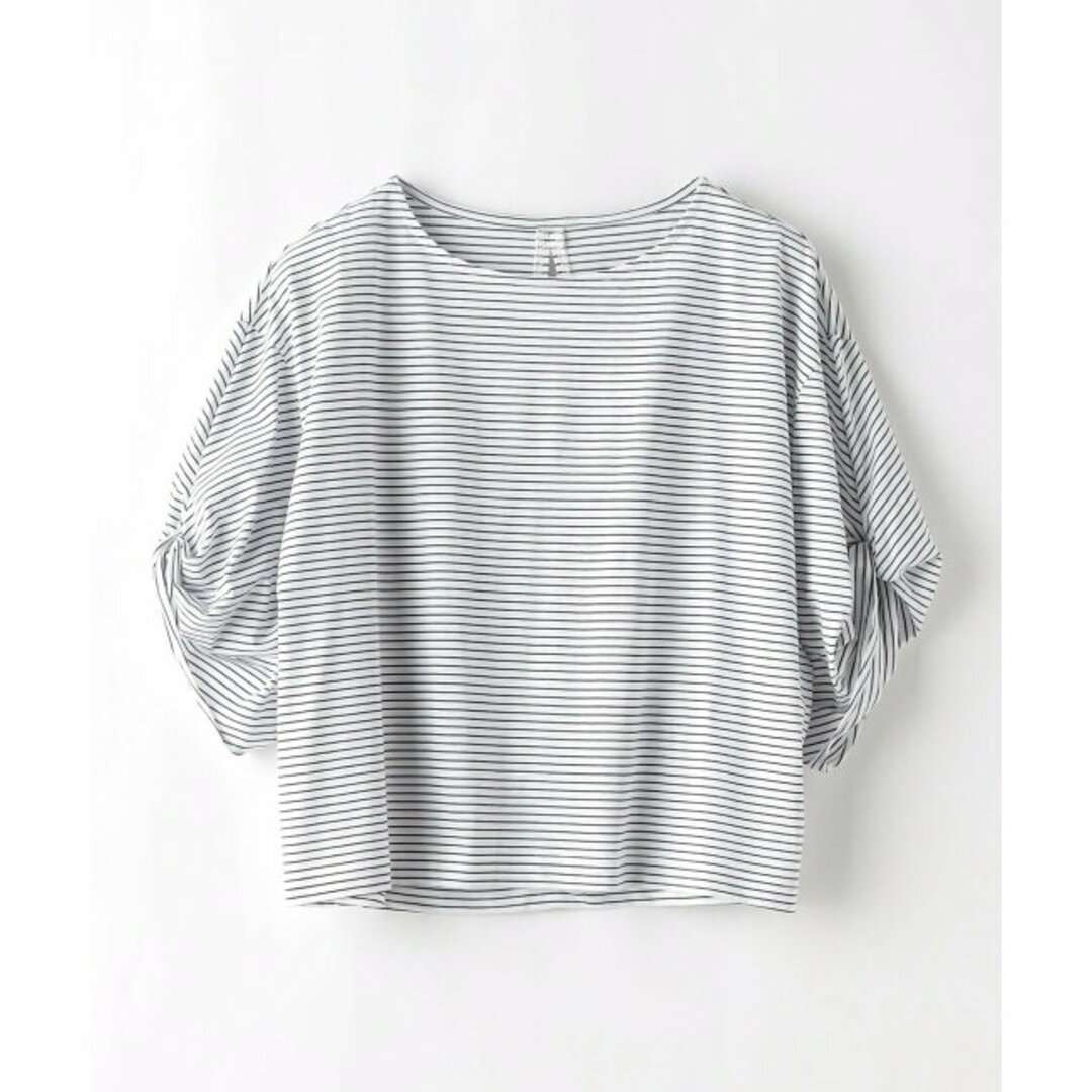 UNITED ARROWS green label relaxing(ユナイテッドアローズグリーンレーベルリラクシング)の【その他1】ツイストスリーブドルマン Tシャツ レディースのトップス(カットソー(長袖/七分))の商品写真