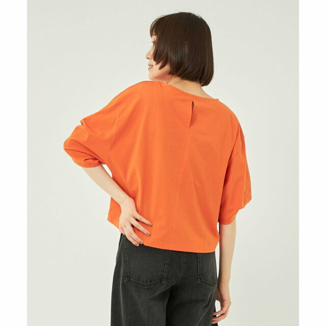 UNITED ARROWS green label relaxing(ユナイテッドアローズグリーンレーベルリラクシング)の【ORANGE】【FREE】ツイストスリーブドルマン Tシャツ レディースのトップス(カットソー(長袖/七分))の商品写真