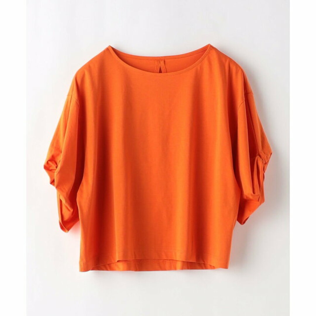 UNITED ARROWS green label relaxing(ユナイテッドアローズグリーンレーベルリラクシング)の【ORANGE】【FREE】ツイストスリーブドルマン Tシャツ レディースのトップス(カットソー(長袖/七分))の商品写真