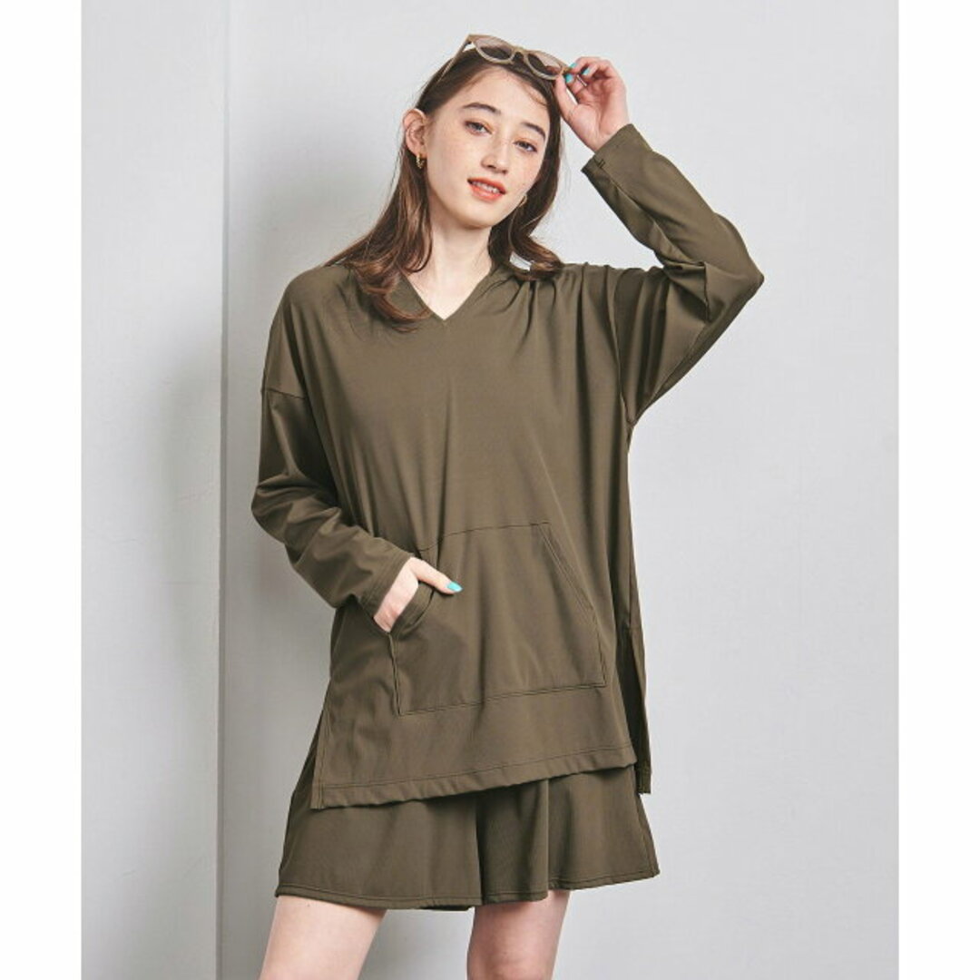 UNITED ARROWS(ユナイテッドアローズ)の【OLIVE】【別注】<Lepidos>フード ポンチョ レディースの水着/浴衣(水着)の商品写真