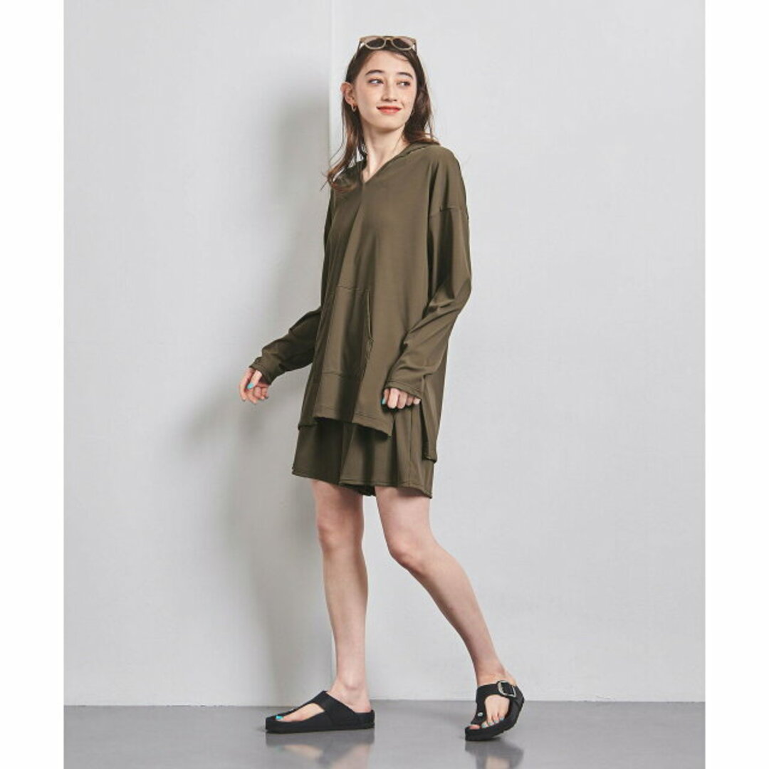 UNITED ARROWS(ユナイテッドアローズ)の【OLIVE】【FREE】【別注】<Lepidos>フード ポンチョ レディースの水着/浴衣(水着)の商品写真