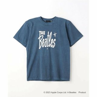 ユナイテッドアローズグリーンレーベルリラクシング(UNITED ARROWS green label relaxing)の【NAVY】<GOOD ROCK SPEED>THE BEATELS 半袖 ロゴ Tシャツ(その他)