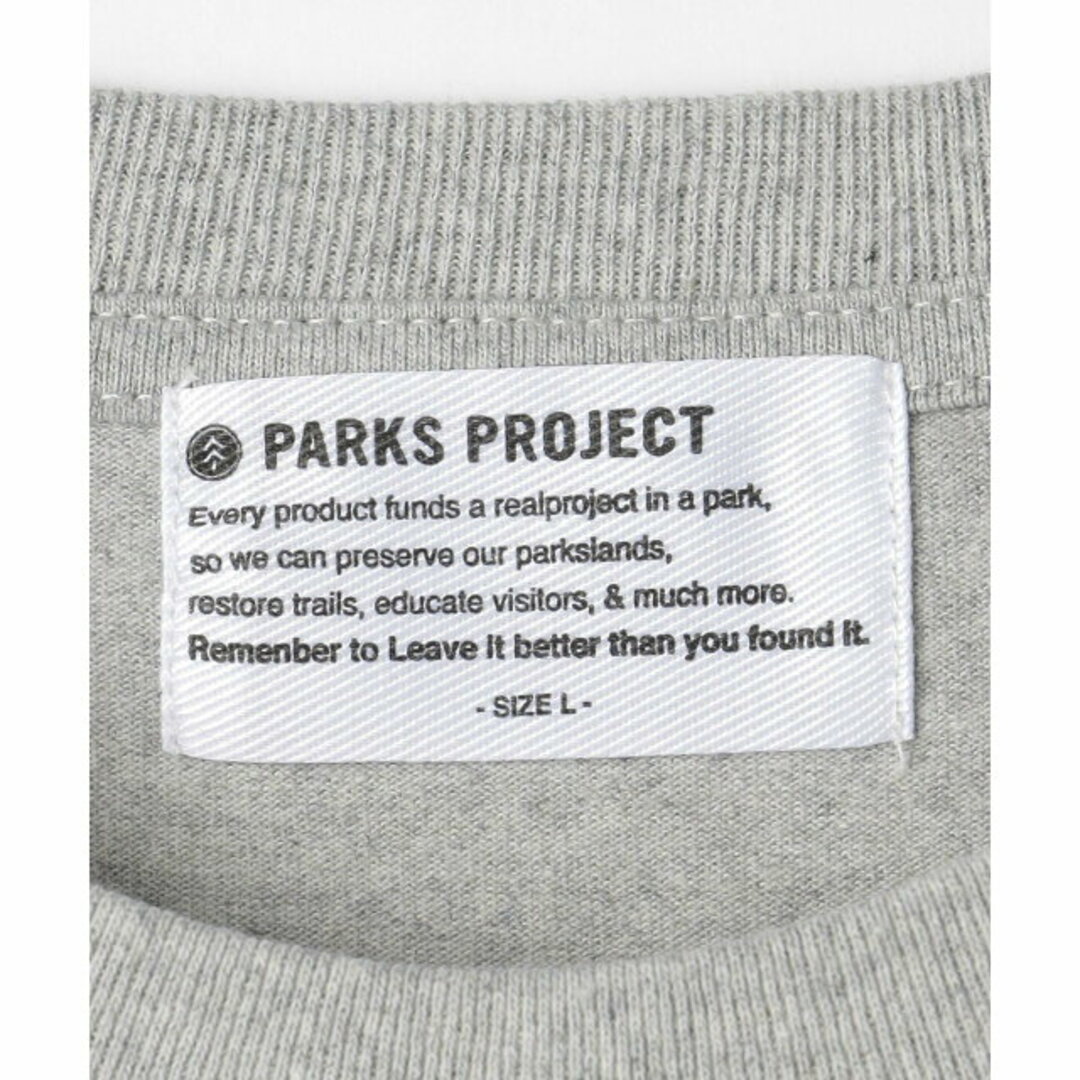 UNITED ARROWS green label relaxing(ユナイテッドアローズグリーンレーベルリラクシング)の【LT.GRAY】【M】【別注】<PARKS PROJECT>GLR FUJI プリント Tシャツ メンズのトップス(Tシャツ/カットソー(半袖/袖なし))の商品写真