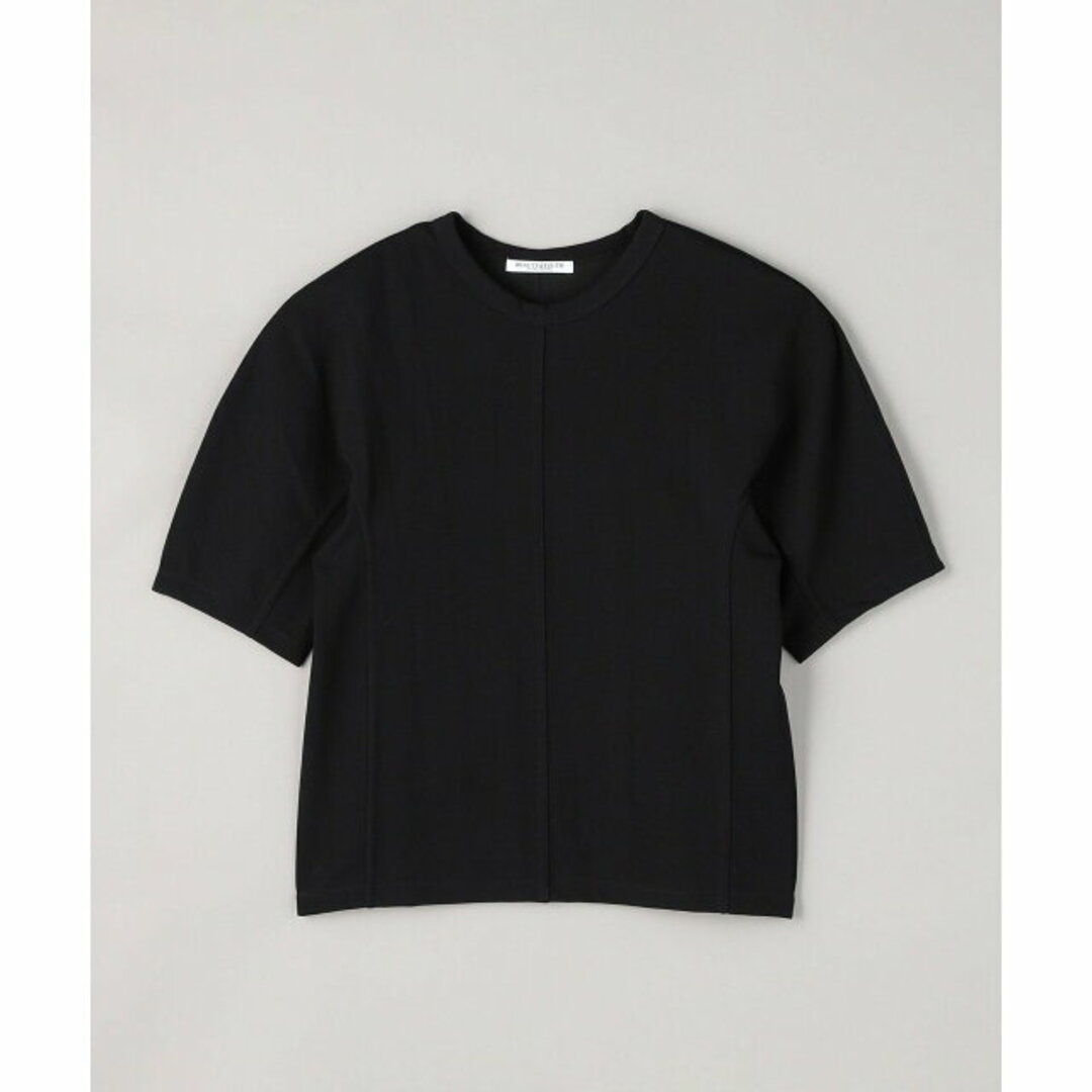 BEAUTY&YOUTH UNITED ARROWS(ビューティアンドユースユナイテッドアローズ)の【BLACK】コットンブレンド カーブスリーブ カットソー プルオーバー レディースのトップス(カットソー(長袖/七分))の商品写真