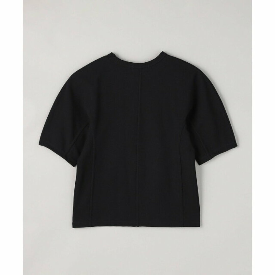 BEAUTY&YOUTH UNITED ARROWS(ビューティアンドユースユナイテッドアローズ)の【BLACK】コットンブレンド カーブスリーブ カットソー プルオーバー レディースのトップス(カットソー(長袖/七分))の商品写真