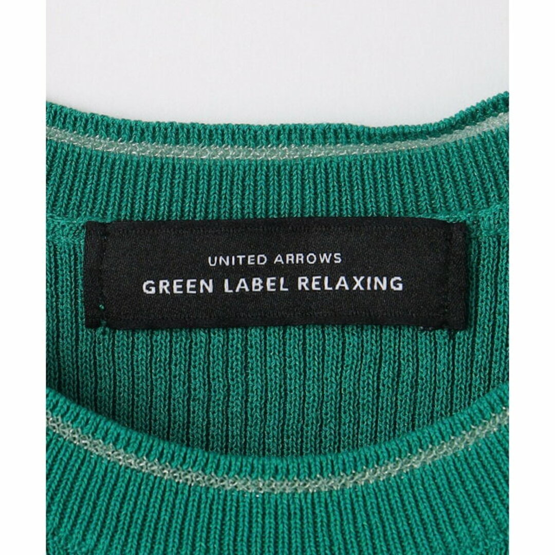 UNITED ARROWS green label relaxing(ユナイテッドアローズグリーンレーベルリラクシング)の【KELLY】【FREE】ハイツイスト リブ ノースリーブ プルオーバー ニット -ウォッシャブル- レディースのトップス(ニット/セーター)の商品写真