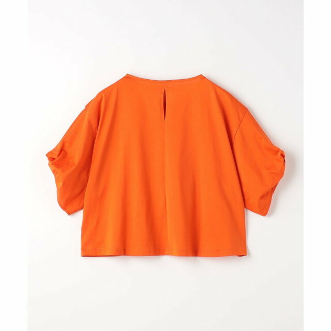 UNITED ARROWS green label relaxing(ユナイテッドアローズグリーンレーベルリラクシング)の【ORANGE】ツイストスリーブ ドルマン プルオーバー カットソー T レディースのトップス(カットソー(長袖/七分))の商品写真