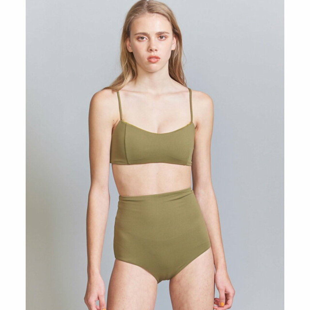 BEAUTY&YOUTH UNITED ARROWS(ビューティアンドユースユナイテッドアローズ)の【OLIVE】【S】<Lepidos>ソリッド リバーシブル ハイウエストボトム -2WAY- レディースの水着/浴衣(水着)の商品写真