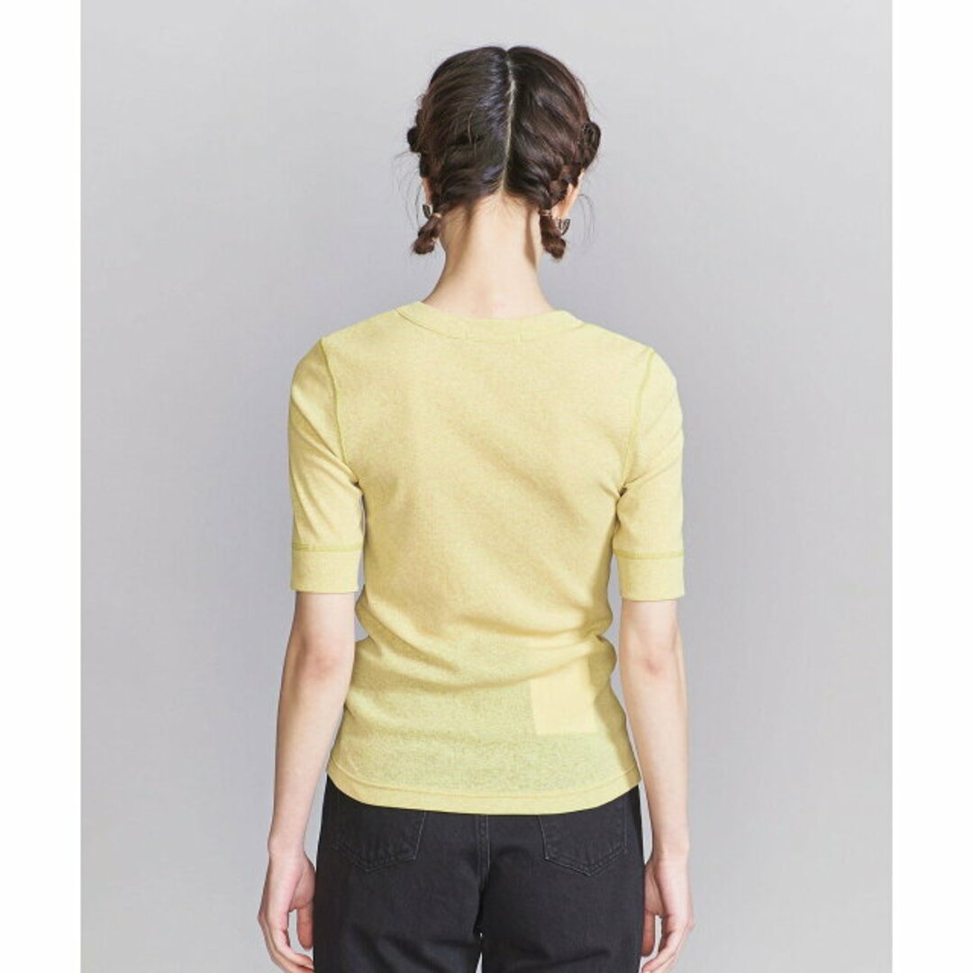 BEAUTY&YOUTH UNITED ARROWS(ビューティアンドユースユナイテッドアローズ)の【YELLOW】ポリエステル コンパクト Tシャツ レディースのトップス(カットソー(長袖/七分))の商品写真