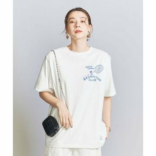 ビューティアンドユースユナイテッドアローズ(BEAUTY&YOUTH UNITED ARROWS)の【WHITE】【別注】<AMERICANA>スポーツプリントTシャツ(カットソー(長袖/七分))