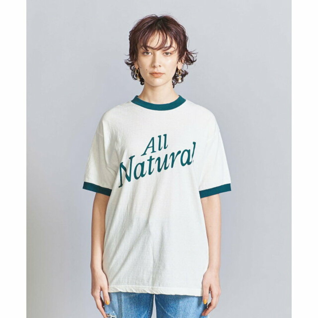 BEAUTY&YOUTH UNITED ARROWS(ビューティアンドユースユナイテッドアローズ)の【WHITE】【別注】<INSCRIRE>リンガーTシャツ レディースのトップス(カットソー(長袖/七分))の商品写真