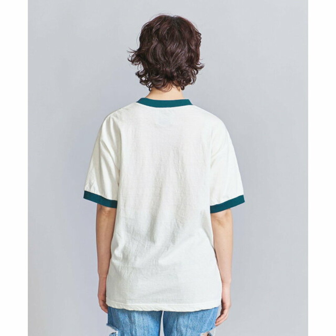 BEAUTY&YOUTH UNITED ARROWS(ビューティアンドユースユナイテッドアローズ)の【WHITE】【別注】<INSCRIRE>リンガーTシャツ レディースのトップス(カットソー(長袖/七分))の商品写真