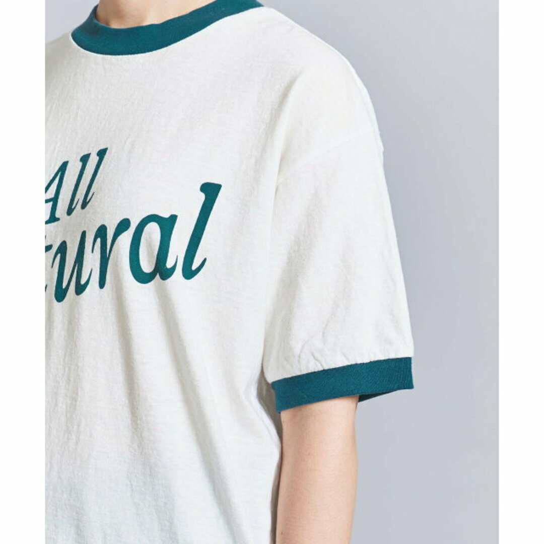 BEAUTY&YOUTH UNITED ARROWS(ビューティアンドユースユナイテッドアローズ)の【WHITE】【別注】<INSCRIRE>リンガーTシャツ レディースのトップス(カットソー(長袖/七分))の商品写真