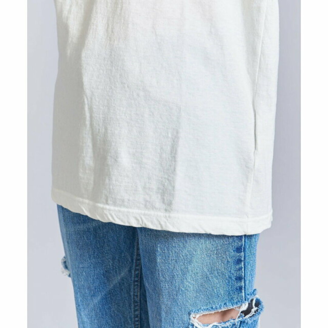 BEAUTY&YOUTH UNITED ARROWS(ビューティアンドユースユナイテッドアローズ)の【WHITE】【別注】<INSCRIRE>リンガーTシャツ レディースのトップス(カットソー(長袖/七分))の商品写真