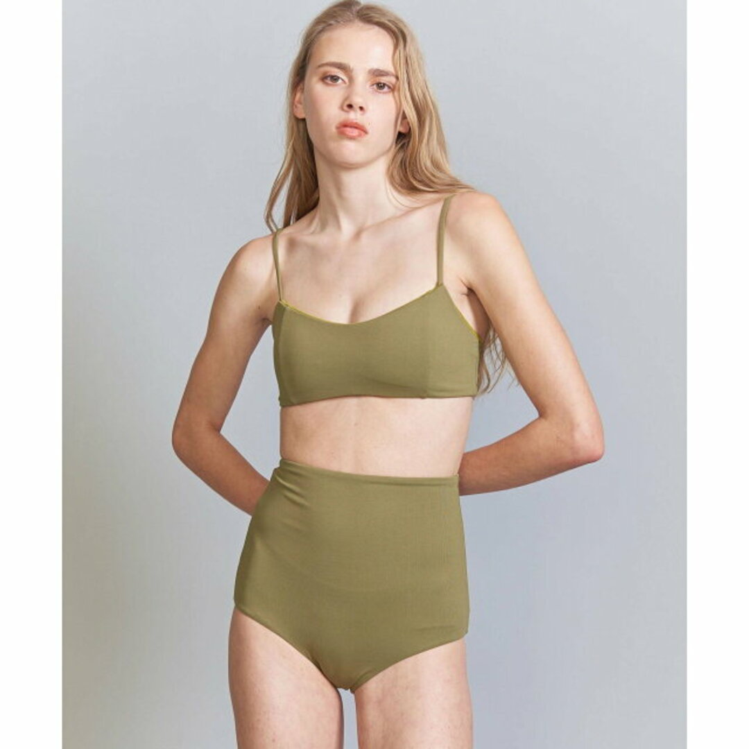 BEAUTY&YOUTH UNITED ARROWS(ビューティアンドユースユナイテッドアローズ)の【OLIVE】<Lepidos>ソリッド リバーシブル トップ -2WAY- レディースの水着/浴衣(水着)の商品写真