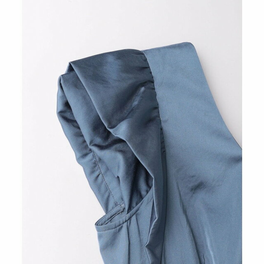 UNITED ARROWS green label relaxing(ユナイテッドアローズグリーンレーベルリラクシング)の【COBALT】袖フリル ワンピース レディースのワンピース(ロングワンピース/マキシワンピース)の商品写真