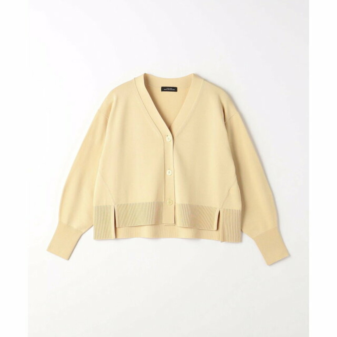 UNITED ARROWS green label relaxing(ユナイテッドアローズグリーンレーベルリラクシング)の【BEIGE】【FREE】セミワイド ショート Vネック カーディガン -ウォッシャブル- レディースのトップス(カーディガン)の商品写真