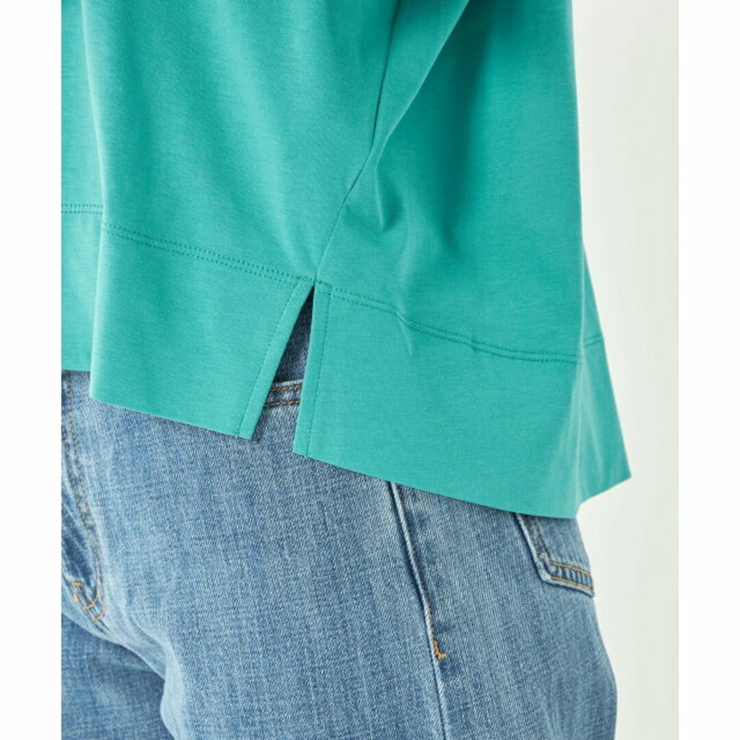 UNITED ARROWS green label relaxing(ユナイテッドアローズグリーンレーベルリラクシング)の【TURQUOISE】【FREE】クロップド ドルマン プルオーバー カットソー レディースのトップス(カットソー(長袖/七分))の商品写真