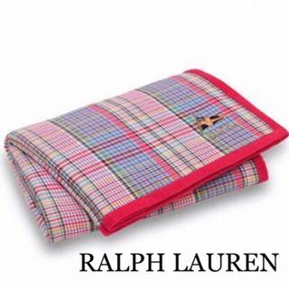 ラルフローレン(Ralph Lauren)のラルフローレン タオルケット ハーフケット ガーゼ調 ※新品タグ付(タオル/バス用品)