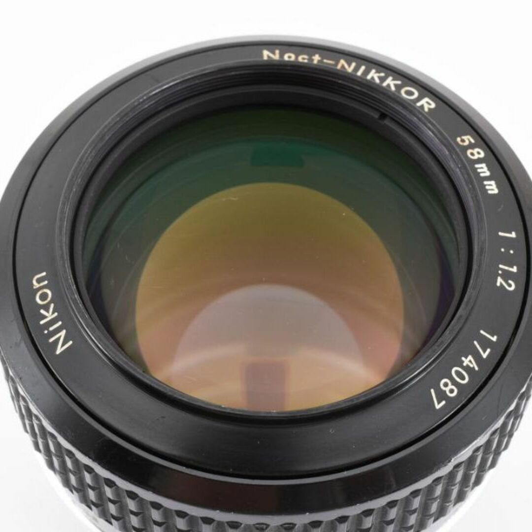 希少 ニコン AI Noct-NIKKOR 58mm f1.2 MF B184 希少 ニコン AI Noct-NIKKOR 58mm f1.2 MF B184