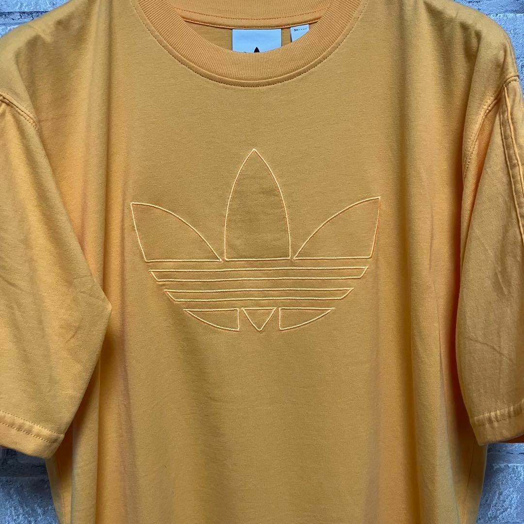 adidas(アディダス)の人気【adidas】アディダス Tシャツ Lサイズ お洒落 刺繍ロゴ メンズのトップス(Tシャツ/カットソー(半袖/袖なし))の商品写真