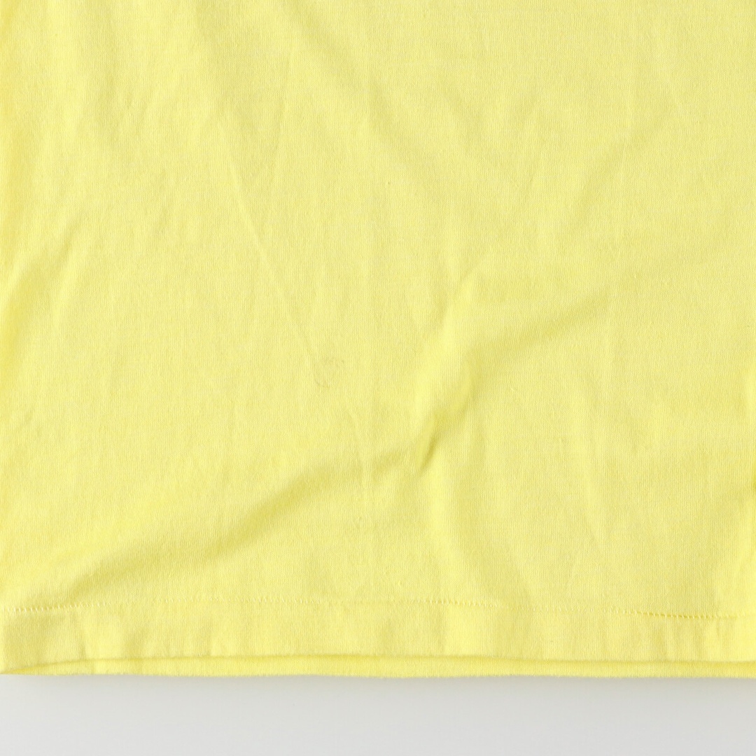 Hanes(ヘインズ)の古着 80年代 ヘインズ Hanes Fifty-Fifty 青タグ バックプリント プリントTシャツ USA製 メンズL ヴィンテージ /eaa431138 メンズのトップス(Tシャツ/カットソー(半袖/袖なし))の商品写真