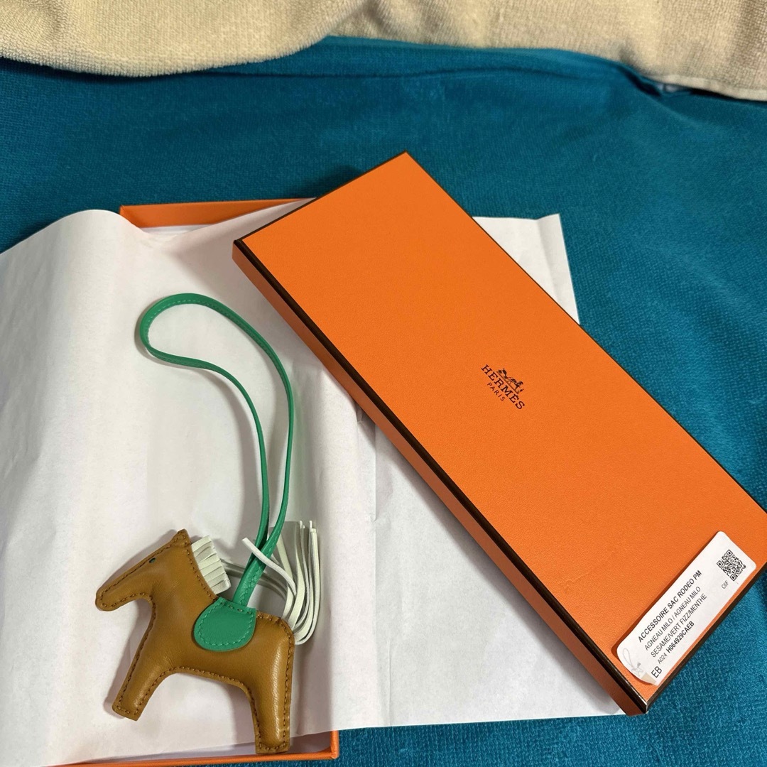 Hermes(エルメス)のエルメスロデオ⭐️新作 ハンドメイドのファッション小物(バッグチャーム)の商品写真