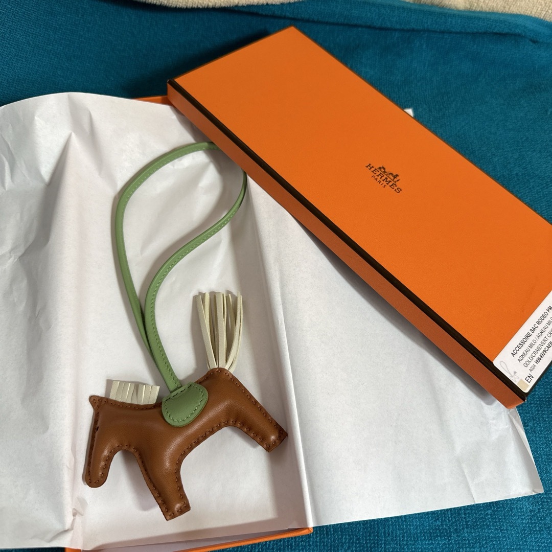 Hermes(エルメス)のエルメスロデオ⭐️新作 ハンドメイドのファッション小物(バッグチャーム)の商品写真