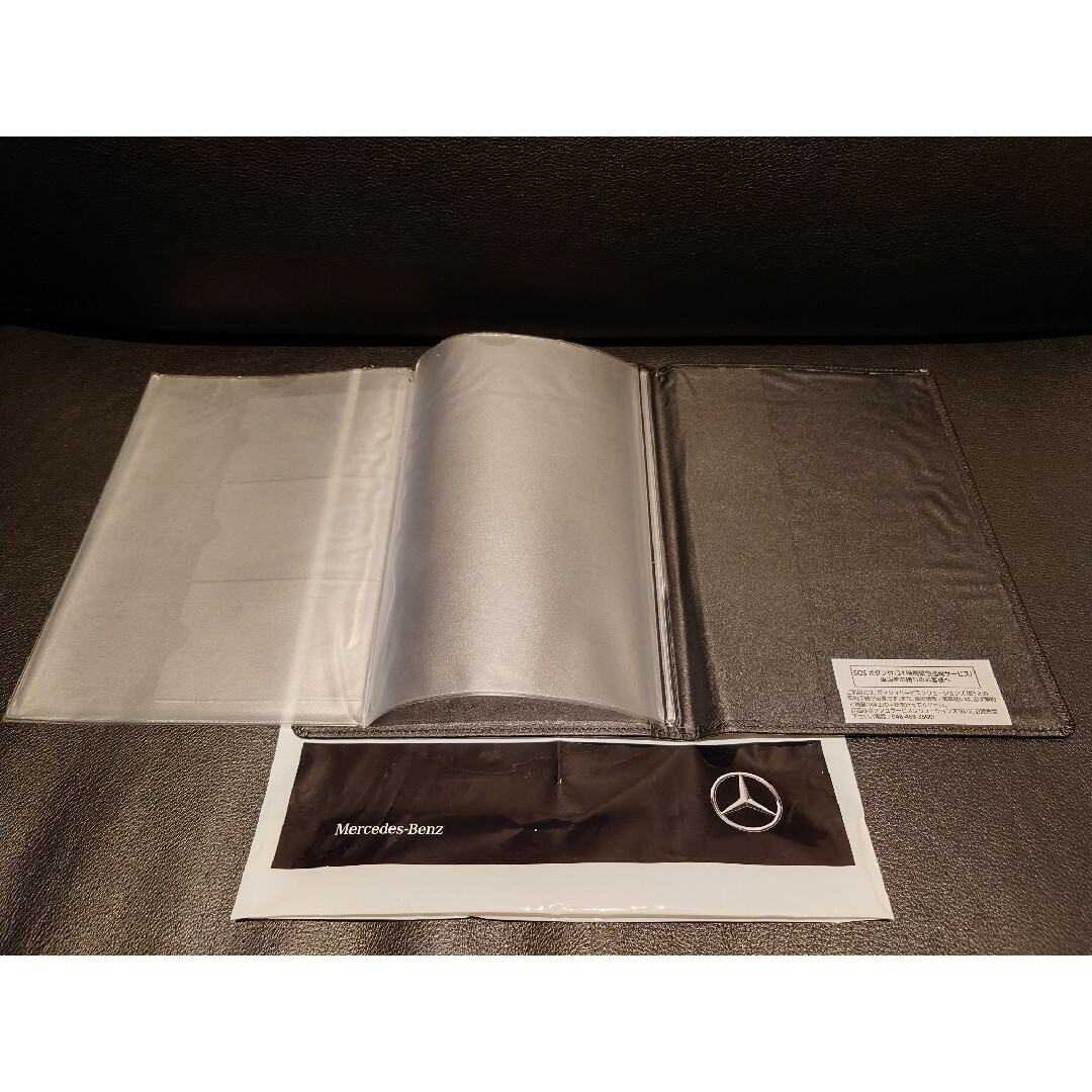 Mercedes-Benz(メルセデスベンツ)の【美品】Mercedesベンツ/車検証ケース/非売品 自動車/バイクの自動車(車内アクセサリ)の商品写真