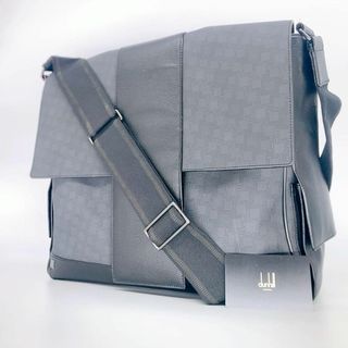 Dunhill - ✨美品✨ダンヒル ディーエイト メッセンジャーバッグ　大容量　ブラック　レザー