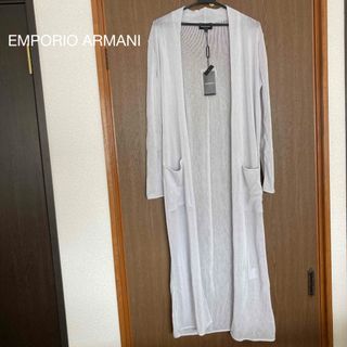 エンポリオアルマーニ(Emporio Armani)のエンポリオアルマーニ EMPORIO ARMANI ロングカーディガン ガウン(カーディガン)