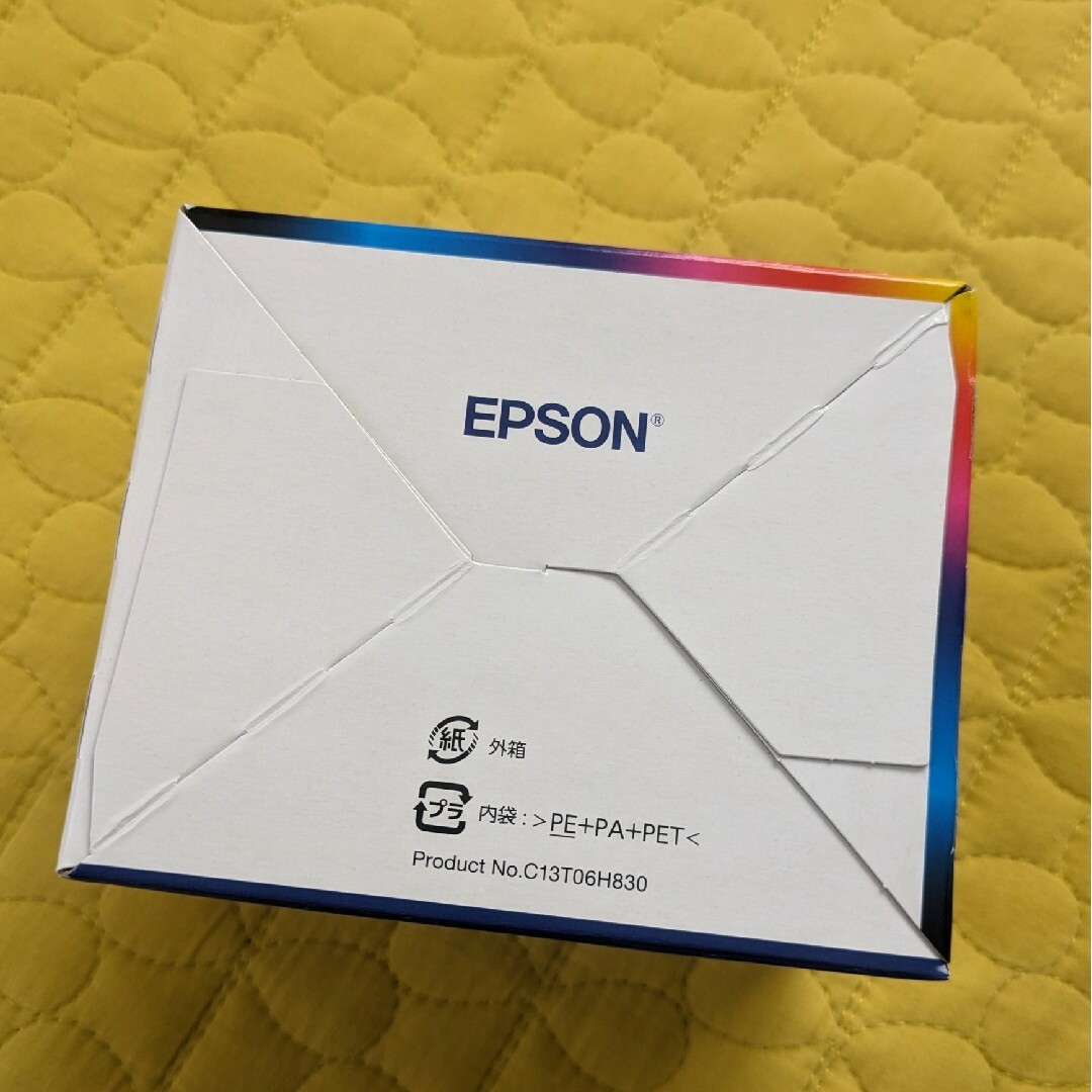 EPSON(エプソン)のEPSON インクカートリッジ 6色パック SAT-6CL　新品　未使用 インテリア/住まい/日用品のオフィス用品(その他)の商品写真