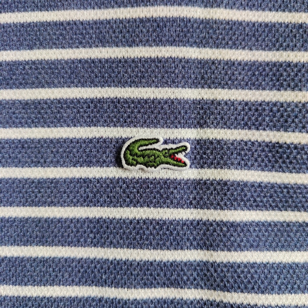 LACOSTE(ラコステ)の【LACOSTE】ラコステ ロゴ刺繍 ボートネックカットソー メンズのトップス(Tシャツ/カットソー(七分/長袖))の商品写真