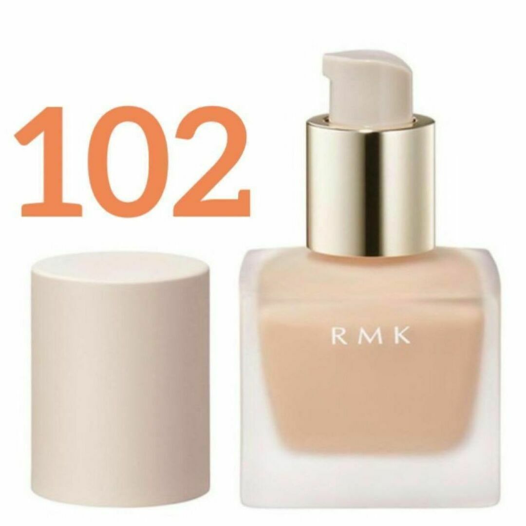 RMK(アールエムケー)の【新品 国内正規品】ＲＭＫ　リクイドファンデーション　102 コスメ/美容のベースメイク/化粧品(ファンデーション)の商品写真