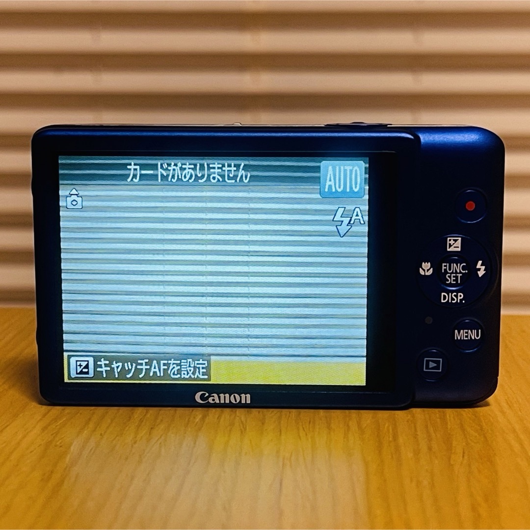 Canon(キヤノン)の【ほぼ新品】Canon キヤノン デジタルカメラIXY 210Fブルー コンデジ スマホ/家電/カメラのカメラ(コンパクトデジタルカメラ)の商品写真