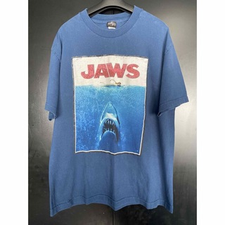 激レア 90'S JAWS Tシャツ ヴィンテージ  サイズL ジョーズ(Tシャツ/カットソー(半袖/袖なし))