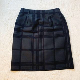 BURBERRY - 【極美品】バーバリーロンドン スカート シャドーチェック 42 LL XL相当