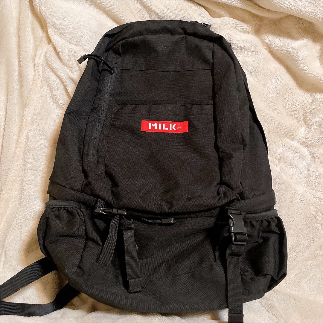 MILKFED.(ミルクフェド)の☆美品 MILKFED. BIG BACKPACK BAR2 リュック レディースのバッグ(リュック/バックパック)の商品写真