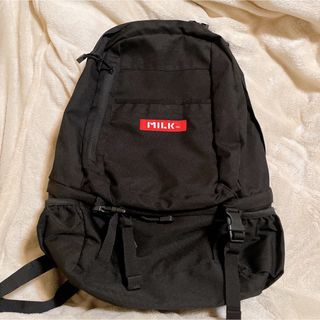 ミルクフェド(MILKFED.)の☆美品 MILKFED. BIG BACKPACK BAR2 リュック(リュック/バックパック)