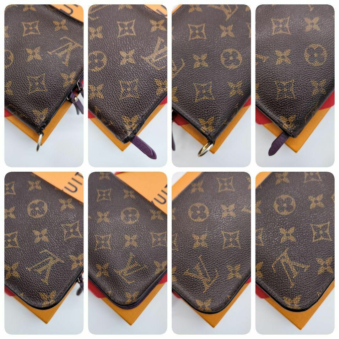 LOUIS VUITTON(ルイヴィトン)のルイヴィトン　アンソリット(紫)　長財布 レディースのファッション小物(財布)の商品写真