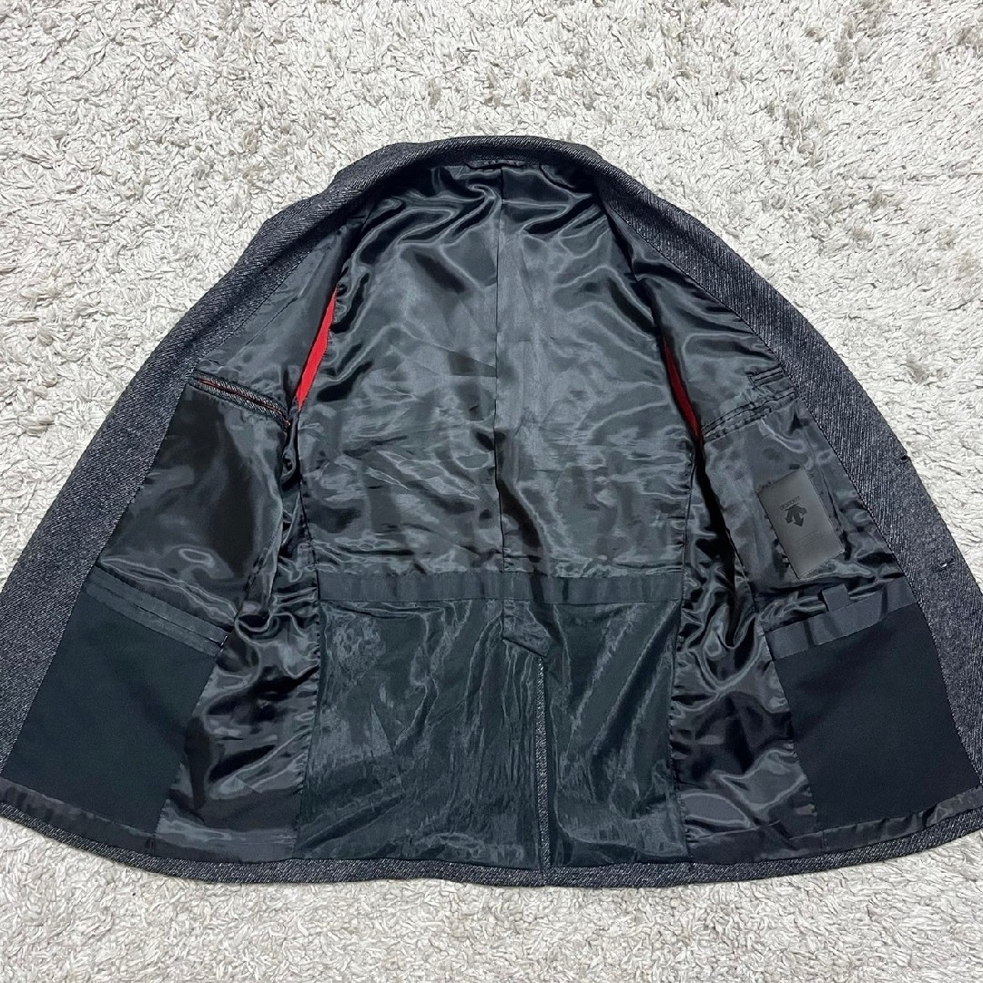 DESCENTE(デサント)のDESCENTE デサント セットアップ スーツ ウール混 AB5 メンズのスーツ(セットアップ)の商品写真